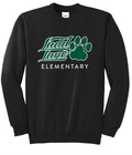 ADULT Paw- Ladd Lane Elementary School Crewneck Sweatshirt
