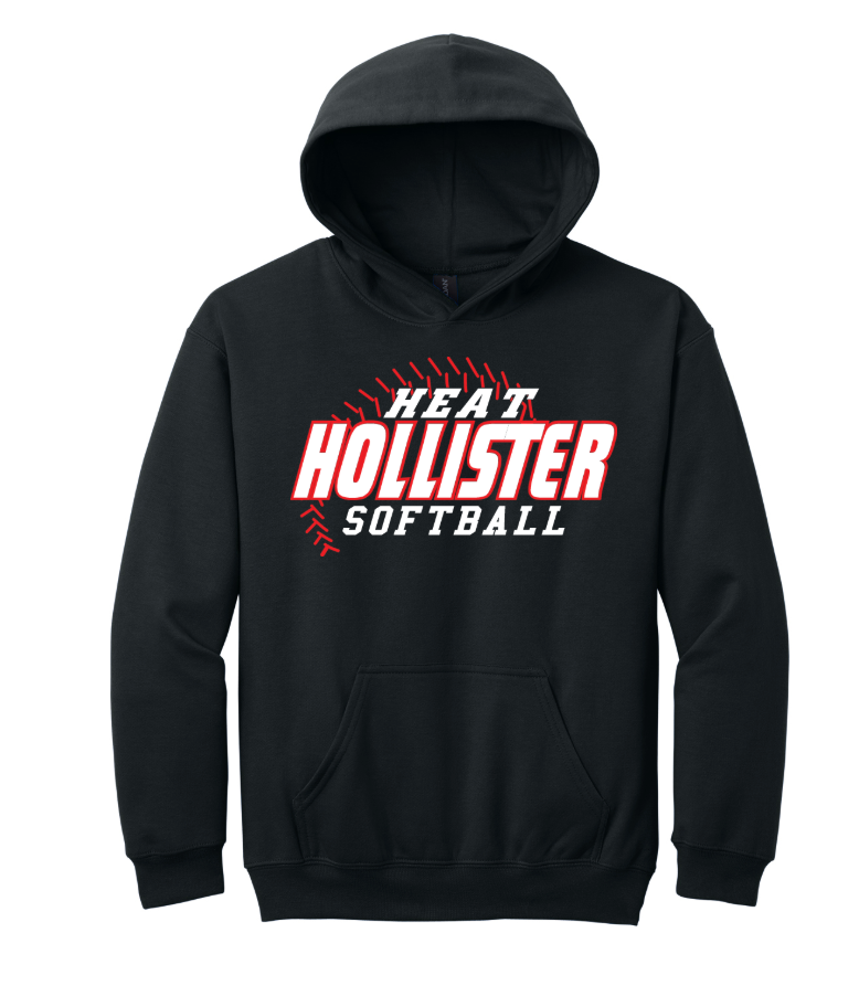 YOUTH- Hollister Heat Softball Midweight Fleece Hoodie