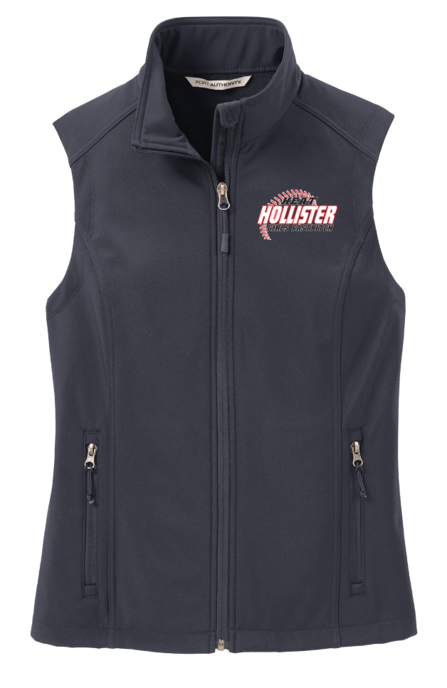 Ladies- Hollister Heat Softball Core Soft Shell Vest