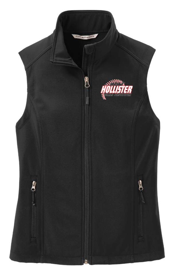 Ladies- Hollister Heat Softball Core Soft Shell Vest
