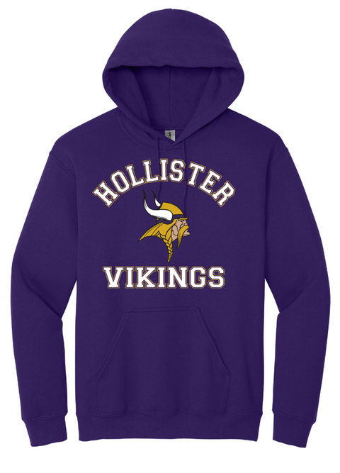 YOUTH- Hollister Vikings Heavy Blend Hooded Sweatshirt