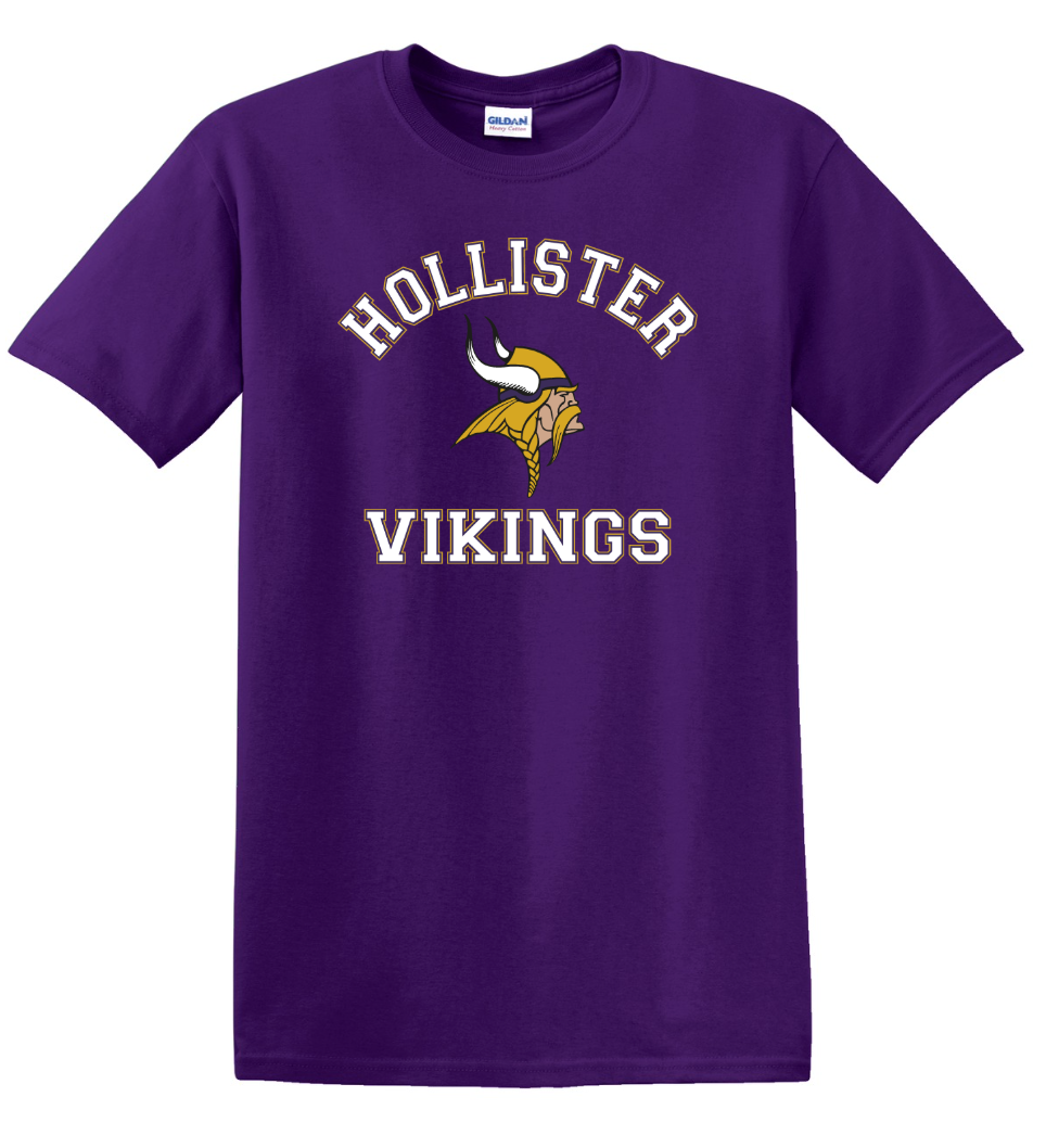 YOUTH- Hollister Vikings Heavy Cotton T Shirt