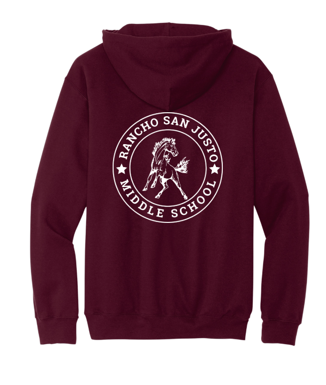 Horse LC- Rancho San Justo Pullover Hooded Sweatshirt