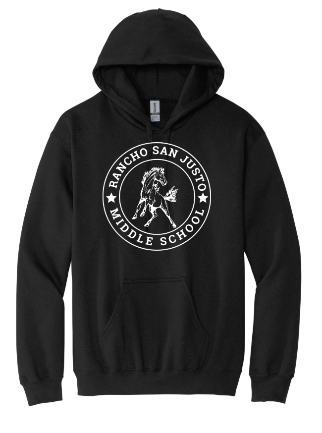 1 color Full- Rancho San Justo Pullover Hooded Sweatshirt
