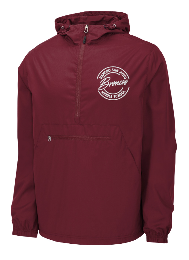 Broncos LC- Rancho San Justo Staff Packable Anorak