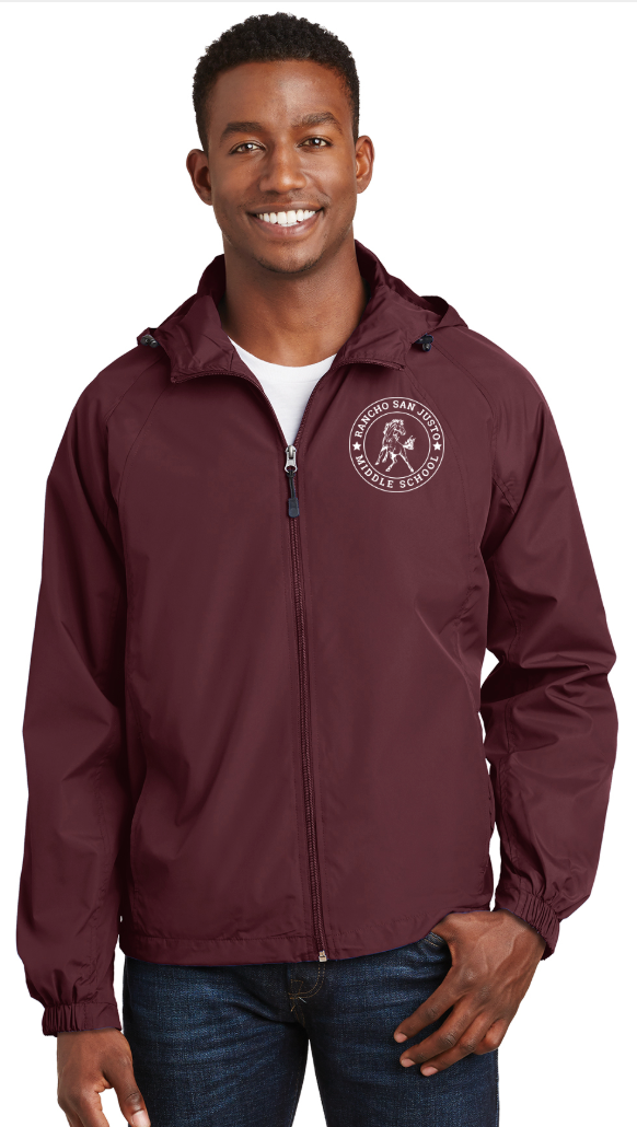 Horse LC- Rancho San Justo Staff Hooded Raglan Jacket