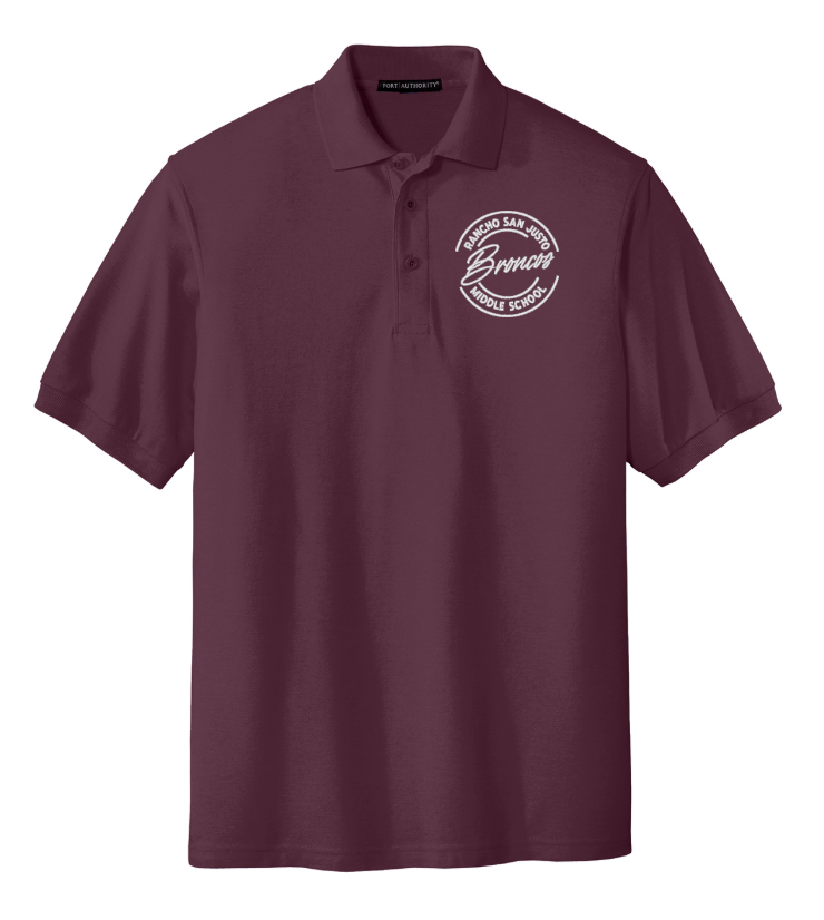 Broncos LC- Rancho San Justo Staff Silk Touch Polo
