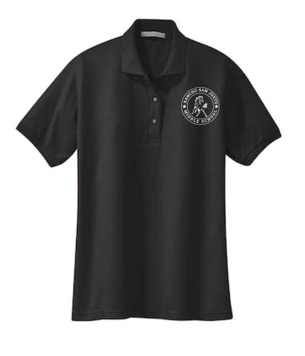 Horse LC- Rancho San Justo Staff Ladies Silk Touch Polo