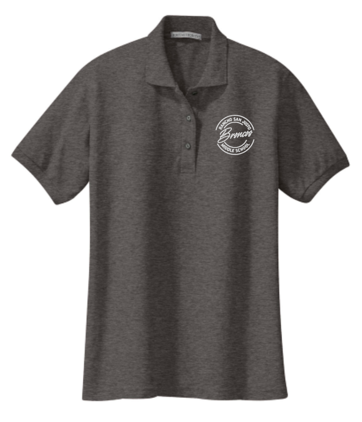Broncos LC- Rancho San Justo Staff Ladies Silk Touch Polo
