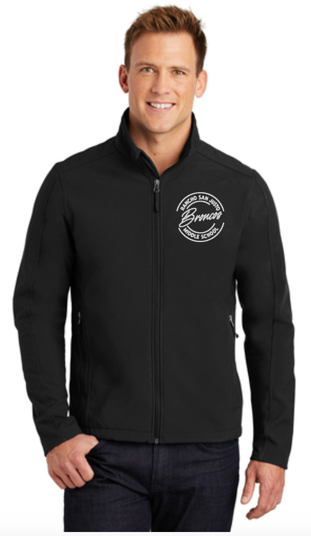 Broncos LC- Rancho San Justo Staff Core Soft Shell Jacket