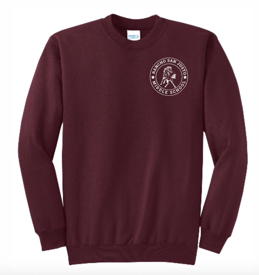 Broncos LC- Rancho San Justo Staff Classic Crewneck Sweatshirt