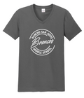 Broncos Full- UNISEX- Rancho San Justo Staff V-neck T-shirt