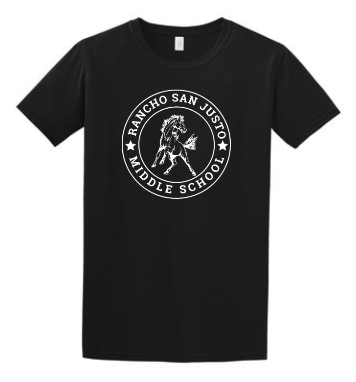 Horse Full- Rancho San Justo Staff T-shirt
