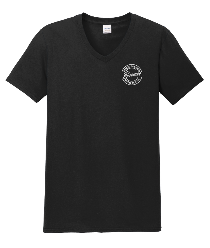 Broncos LC- UNISEX- Rancho San Justo Staff V-neck T-shirt
