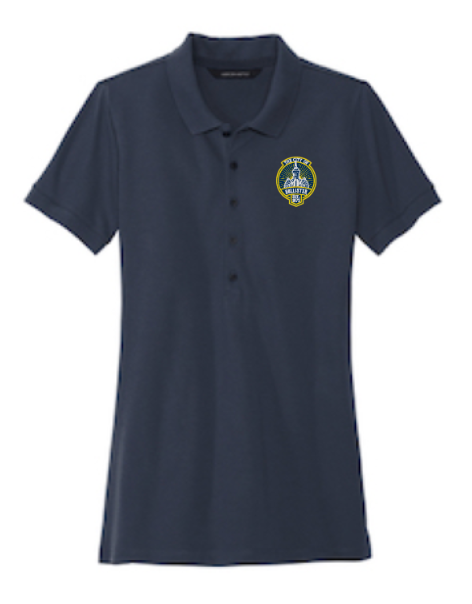 LADIES- MERCER+METTLE Stretch Heavyweight Pique Polo MM1001