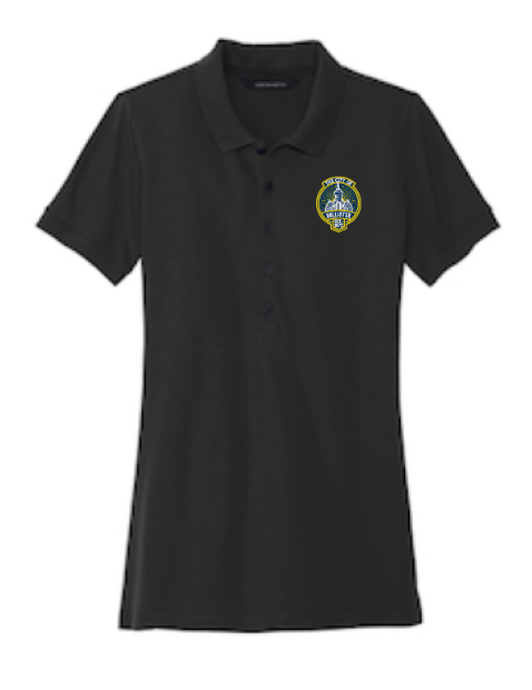 LADIES- MERCER+METTLE Stretch Heavyweight Pique Polo MM1001