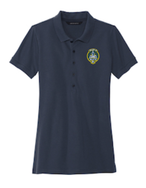 LADIES- MERCER+METTLE Stretch Heavyweight Pique Polo MM1001