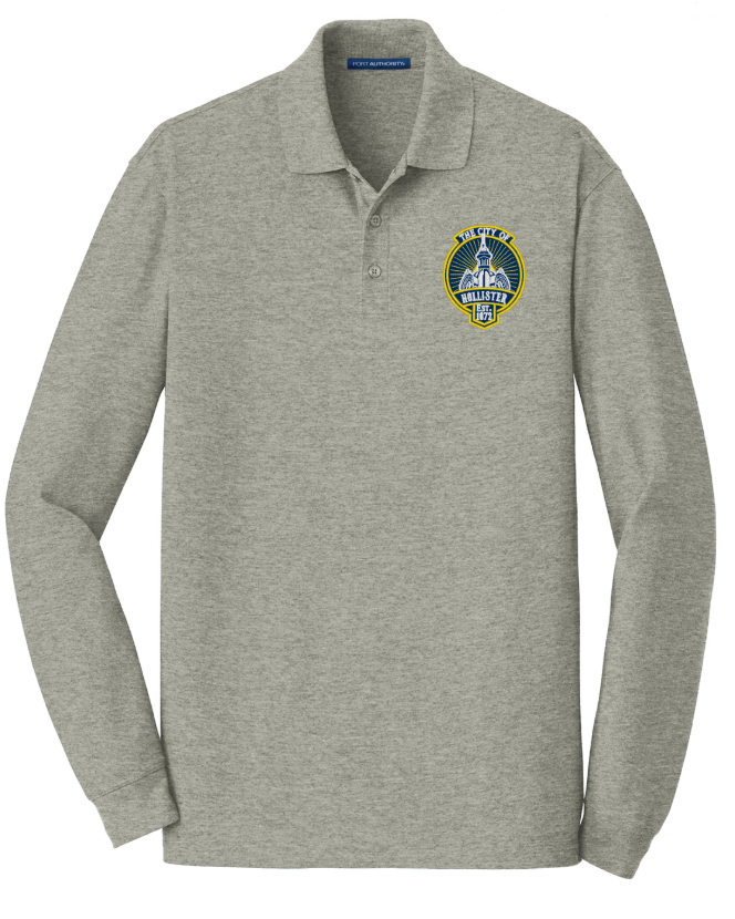 Port Authority EZCotton Long Sleeve Polo