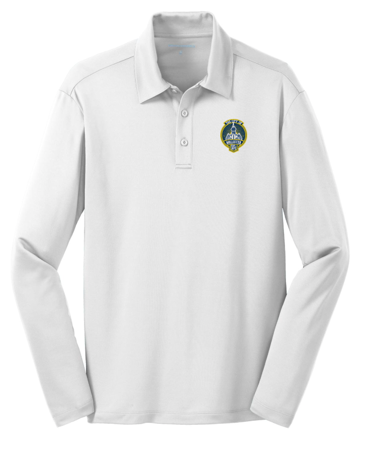 Port Authority Silk Touch Performance Long Sleeve Polo