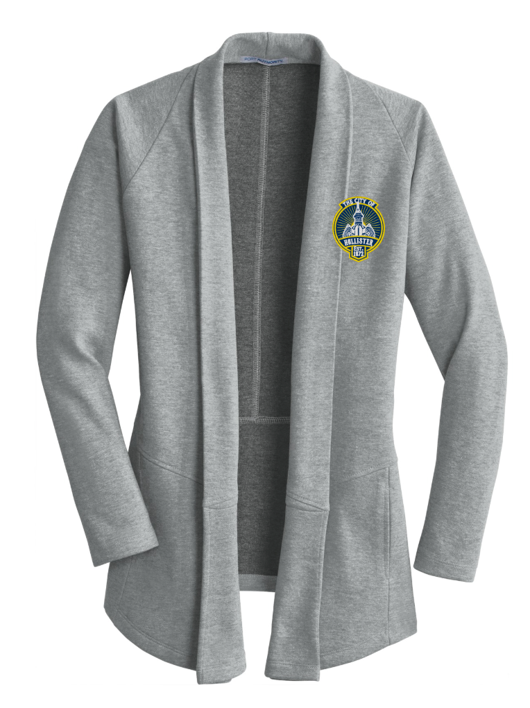 LADIES- Port Authority Interlock Cardigan