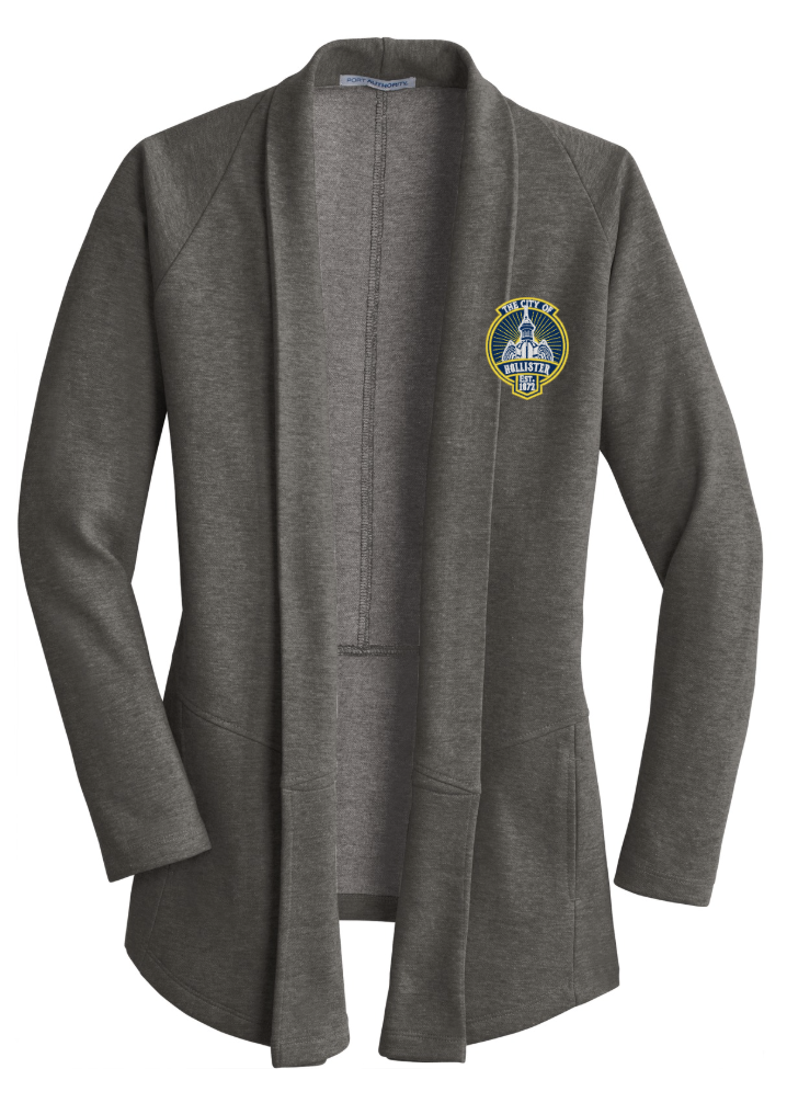 LADIES- Port Authority Interlock Cardigan