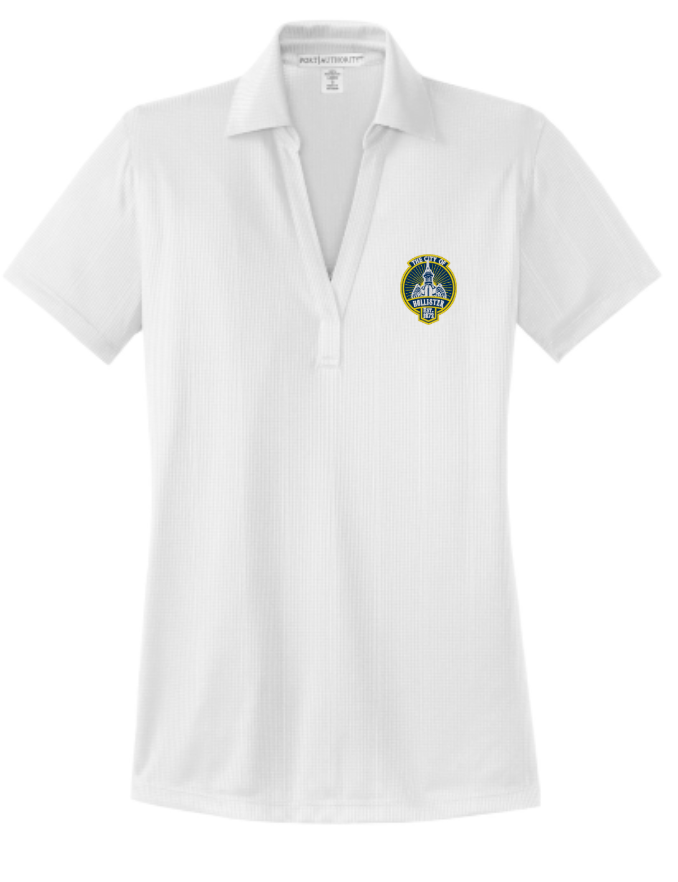 LADIES- Port Authority Performance Fine Jacquard Polo