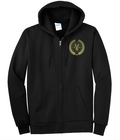 YOUTH- Full Zip Hooded Sweatshirt