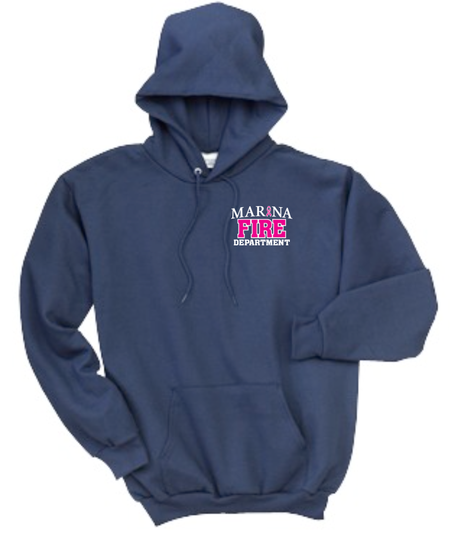 Breast Cancer Awareness Pullover Hooded Sweatshirt