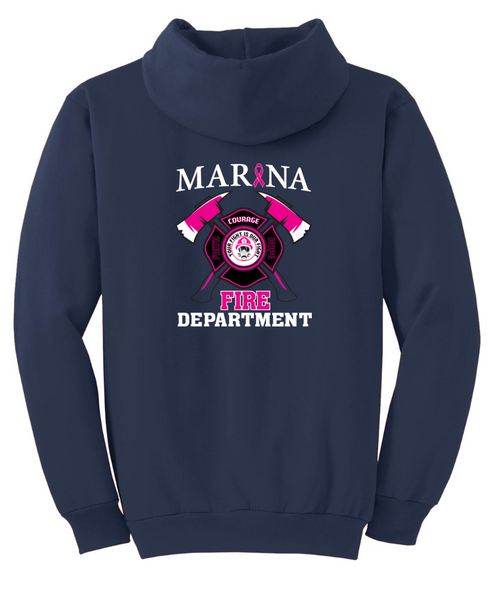 Breast Cancer Awareness Pullover Hooded Sweatshirt