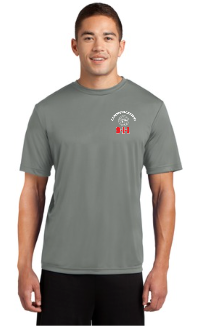 911 Screen Print Front & Back-Sport-Tek PosiCharge Competitor Tee