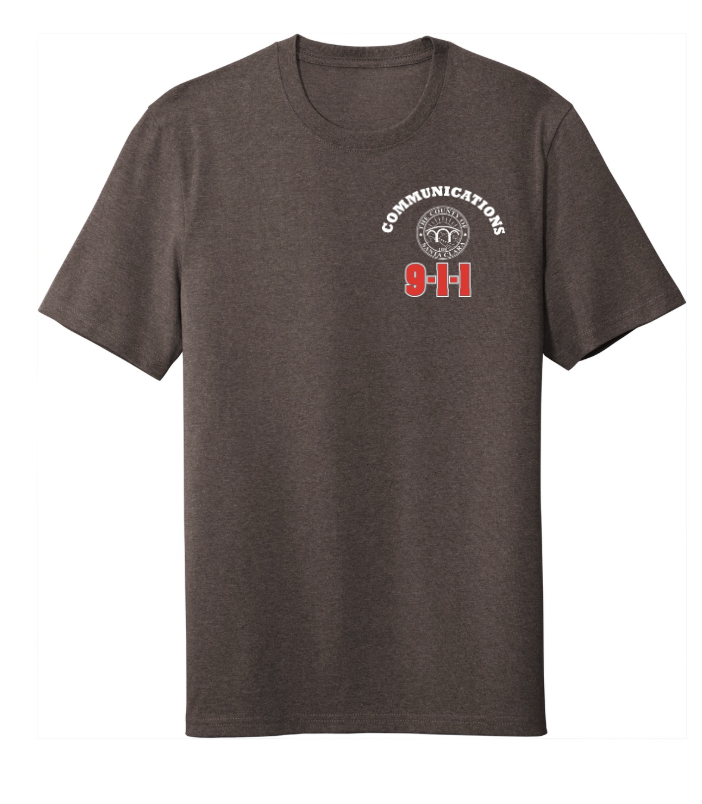 911 Screen Print Front & Back- District Re-Tee