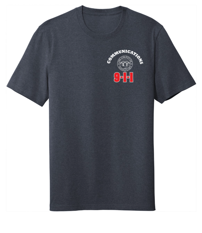 911 Screen Print Front & Back- District Re-Tee