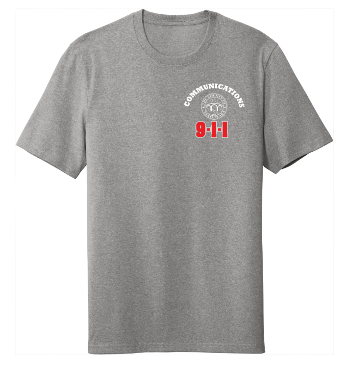 911 Screen Print Front & Back- District Re-Tee
