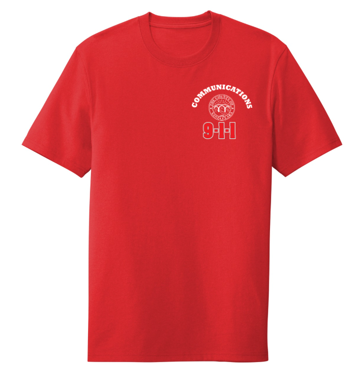 911 Screen Print Front & Back- District Re-Tee