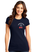 911 Screen Print Front & Back- Ladies District Tee