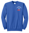 911 Screen Print Front & Back-Crewneck Sweatshirt