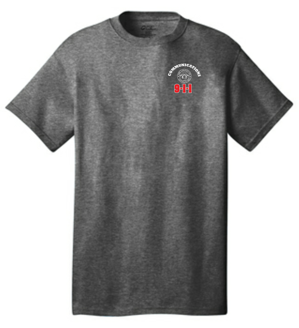 911 Screen Print Front & Back- Short Sleeve Tshirt