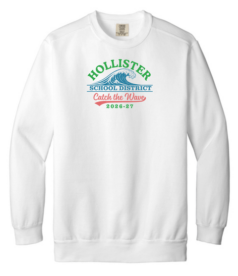 Unisex Garment-Dyed Crewneck Sweatshirt - 1566