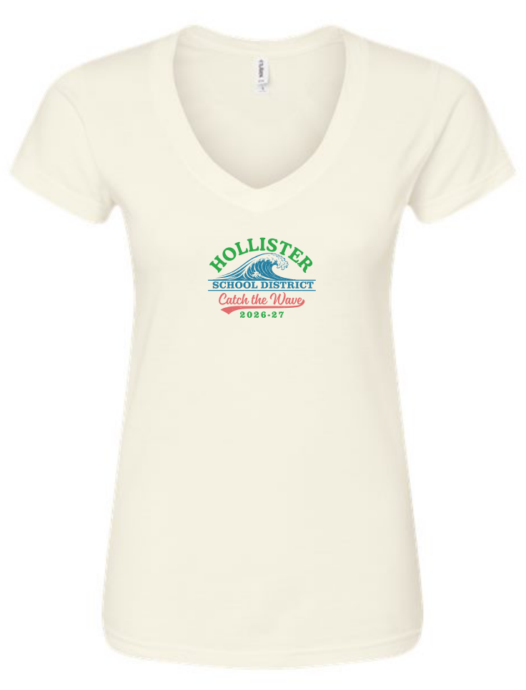 Women's Fine Jersey V-Neck T-Shirt - 214