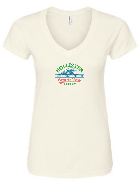 Women's Fine Jersey V-Neck T-Shirt - 214