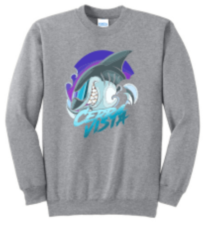 YOUTH Cerra Vista Cotton Crewneck Sweatshirt