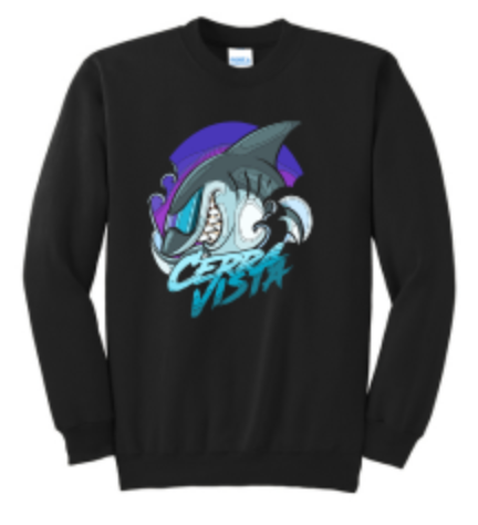 YOUTH Cerra Vista Cotton Crewneck Sweatshirt