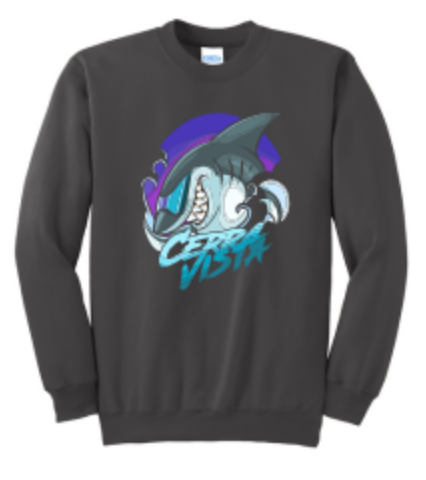 YOUTH Cerra Vista Cotton Crewneck Sweatshirt