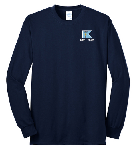 Monterey DLI Bear Back-Long Sleeve Core Cotton Tee