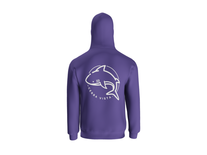 Cerra Vista Elementary School Youth Full-zip Hooded Sweatshirt-PC78YZH