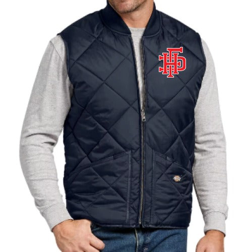 Diamond Quilted Nylon Vest front