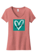 Ladd Lane Elementary School Ladies Very Important Tee V-neck front