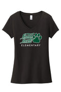 Ladd Lane Elementary School Ladies Very Important Tee V-neck front