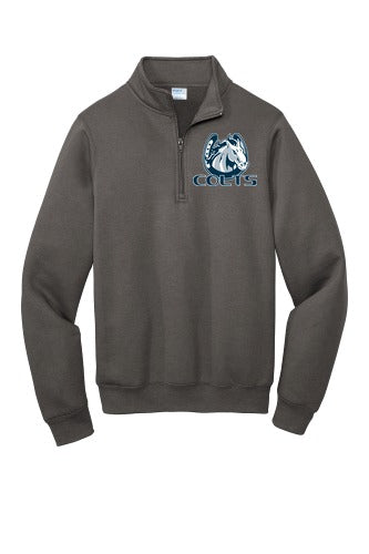 CPMS Faculty Core Fleece 1/4-zip Pullover Sweatshirt front