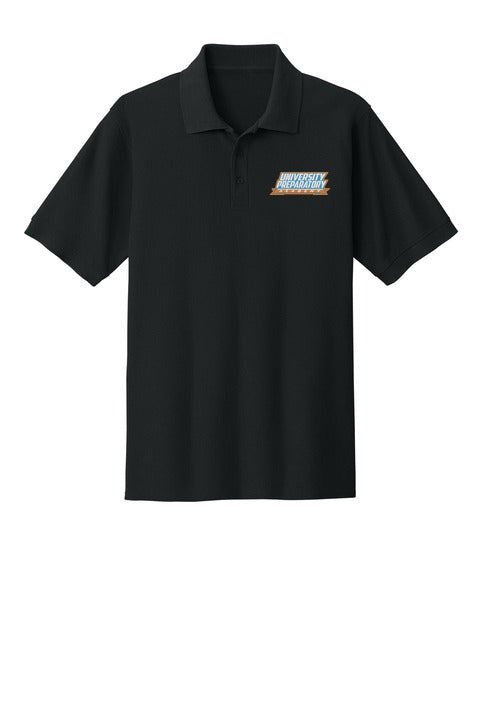 University Preparatory Academy Adult Polo front